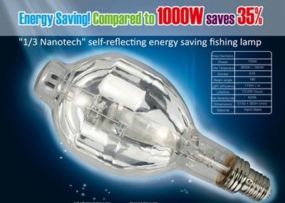 2900K 115lm/W coltivano il modello Fuel Saving del riflettore laterale della lampadina 1000w