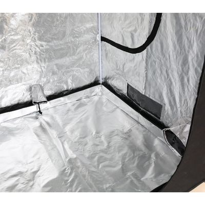 200cm che l'altezza Zippered dell'interno idroponico coltivano la tenda,» portatile 5X5 coltivano il tessuto della tenda 600D
