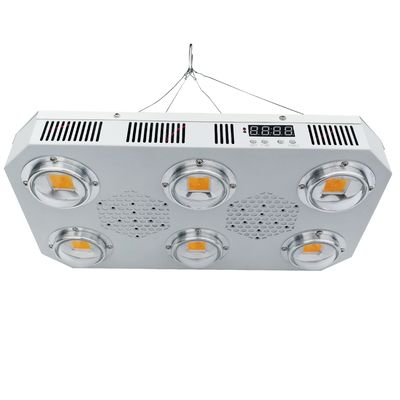 il fan di fioritura del piatto del dissipatore di calore della luce progressiva della PANNOCCHIA di 300W 4.2kgs LED 24 ore di commutatore 300w ha condotto la luce progressiva