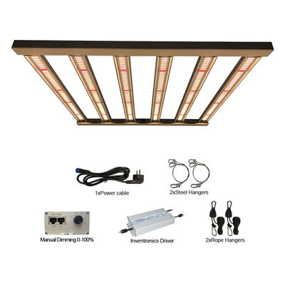 Spettro completo della colonna delle luci progressive principale orticoltura 320W 6 di 240VAC 2.7μmol/J