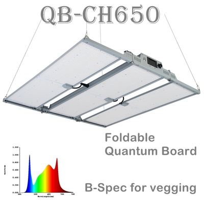 Il bordo pieghevole di Quantum delle luci progressive di RikoLite 650W Dimmable LED ha condotto le luci della pianta