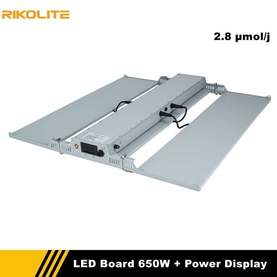 Bordi delle luci progressive 650w Quantum di orticoltura LED di Rikolite con la funzione dell'esposizione di potere