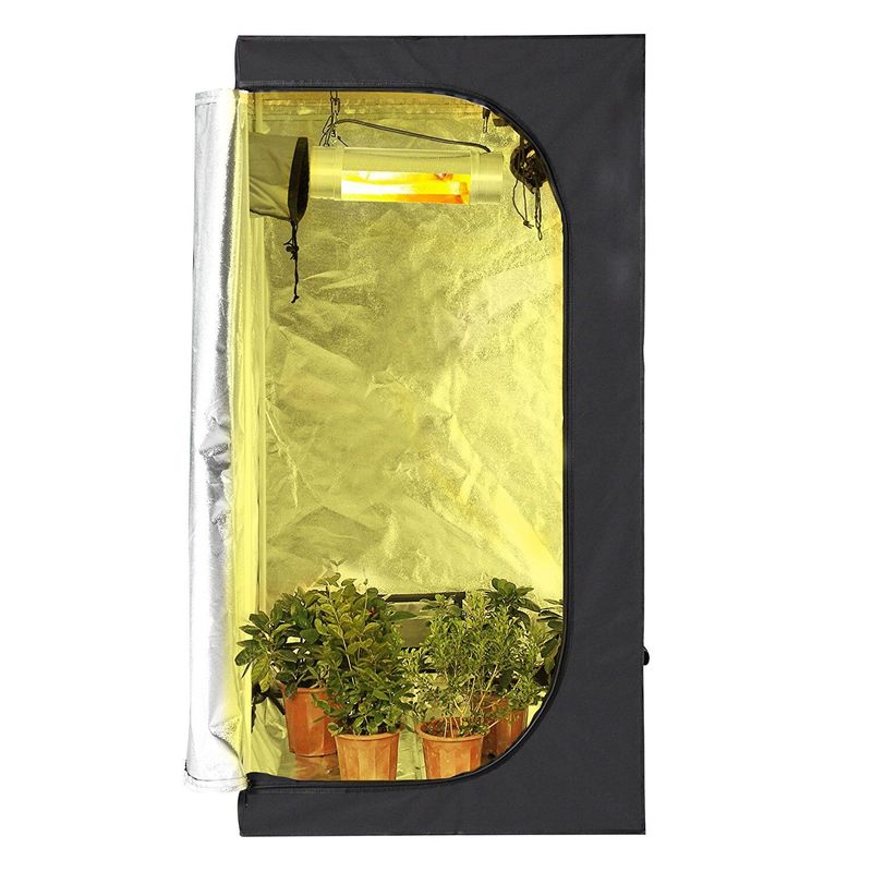 La coltura idroponica della luce fluorescente coltiva la tenda del fiore del panno LFGB BSCI della tenda 600D Oxford